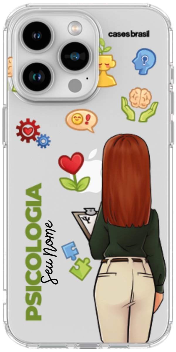 Capinha para Celular Psicologia - Boneca Profissão