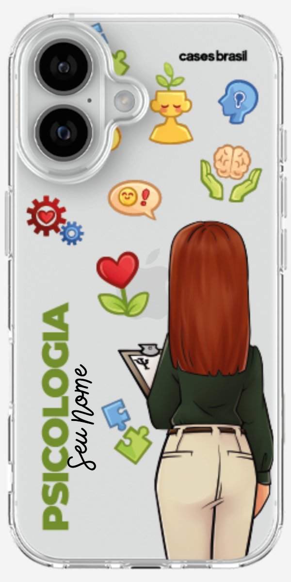 Capinha para Celular Psicologia - Boneca Profissão