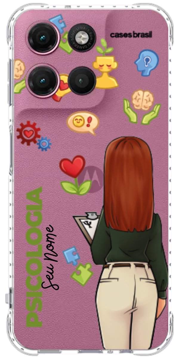 Capinha para Celular Psicologia - Boneca Profissão