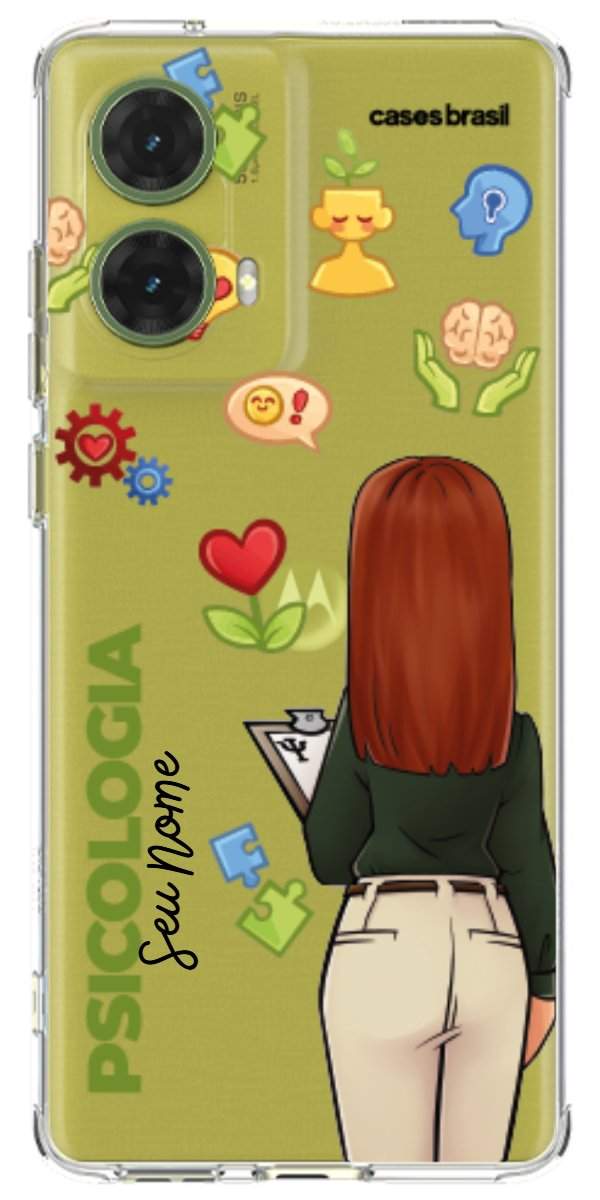 Capinha para Celular Psicologia - Boneca Profissão