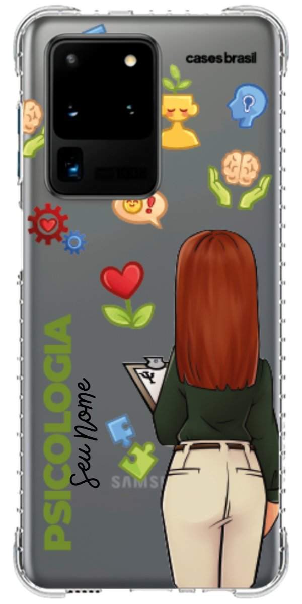 Capinha para Celular Psicologia - Boneca Profissão