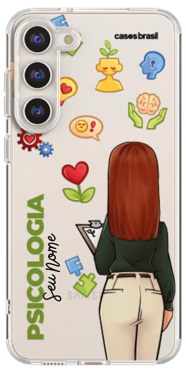Capinha para Celular Psicologia - Boneca Profissão