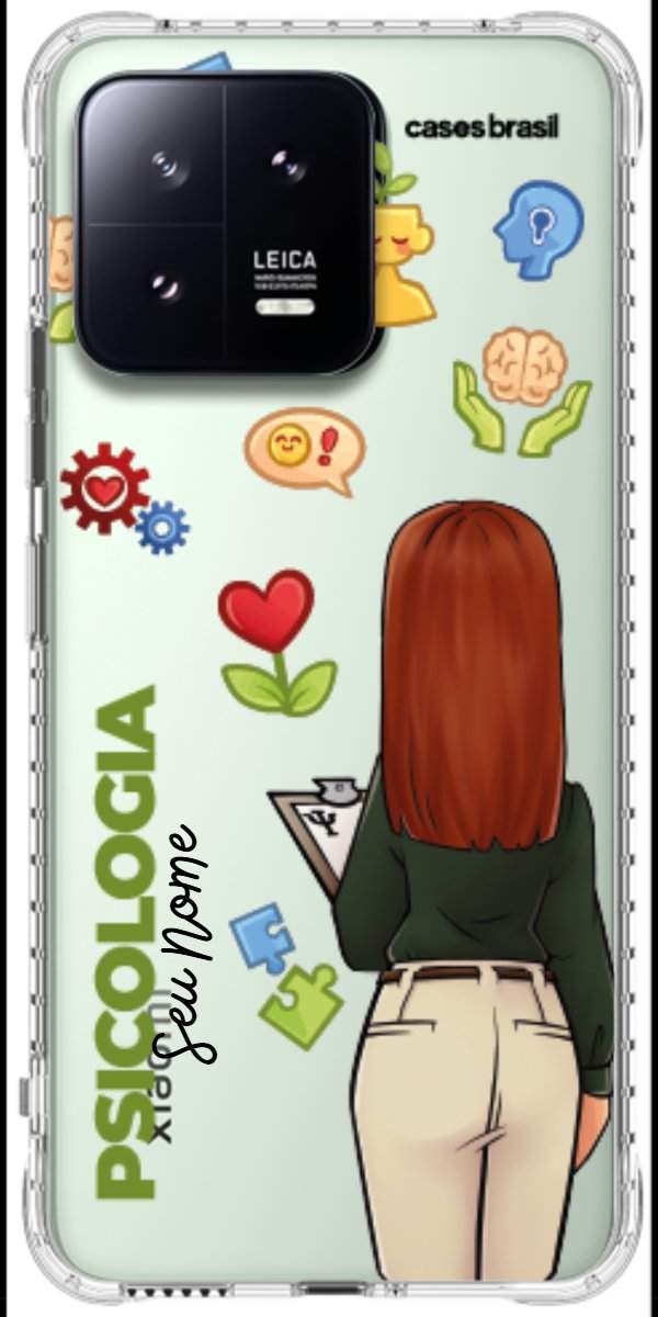 Capinha para Celular Psicologia - Boneca Profissão