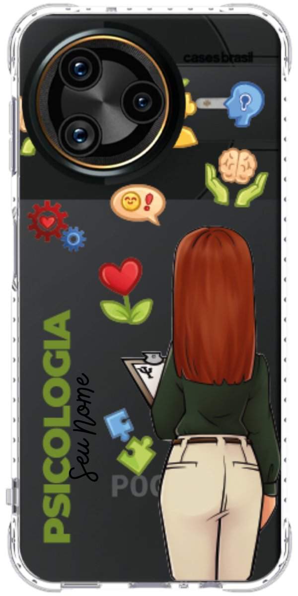 Capinha para Celular Psicologia - Boneca Profissão