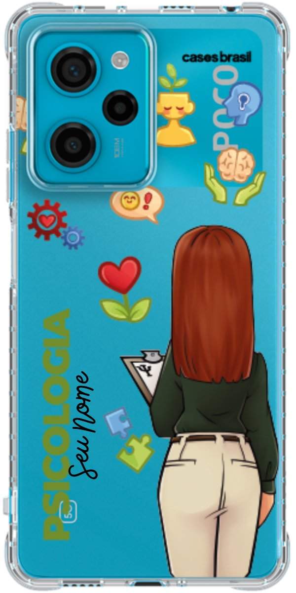 Capinha para Celular Psicologia - Boneca Profissão