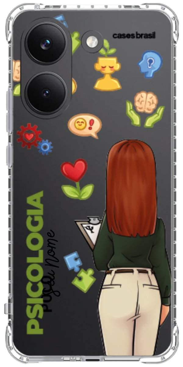 Capinha para Celular Psicologia - Boneca Profissão