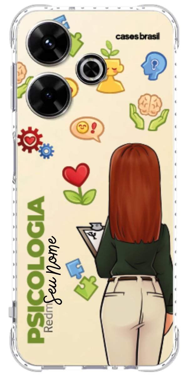 Capinha para Celular Psicologia - Boneca Profissão
