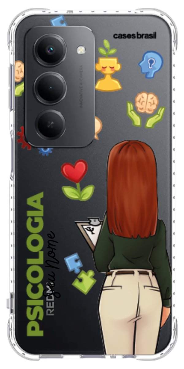 Capinha para Celular Psicologia - Boneca Profissão