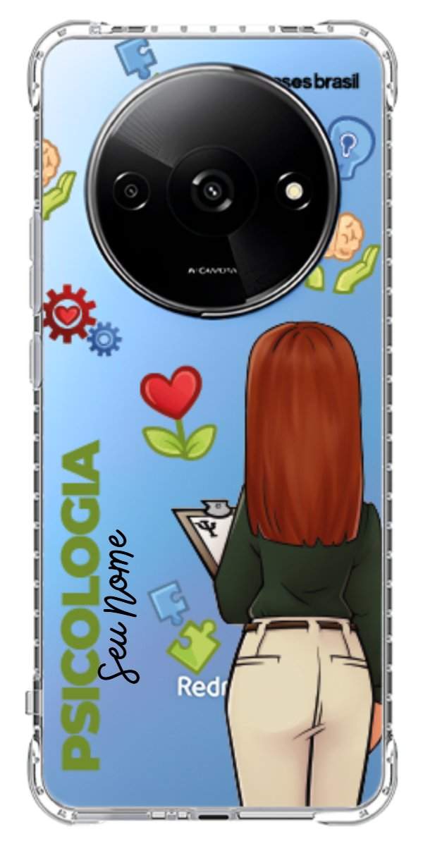 Capinha para Celular Psicologia - Boneca Profissão