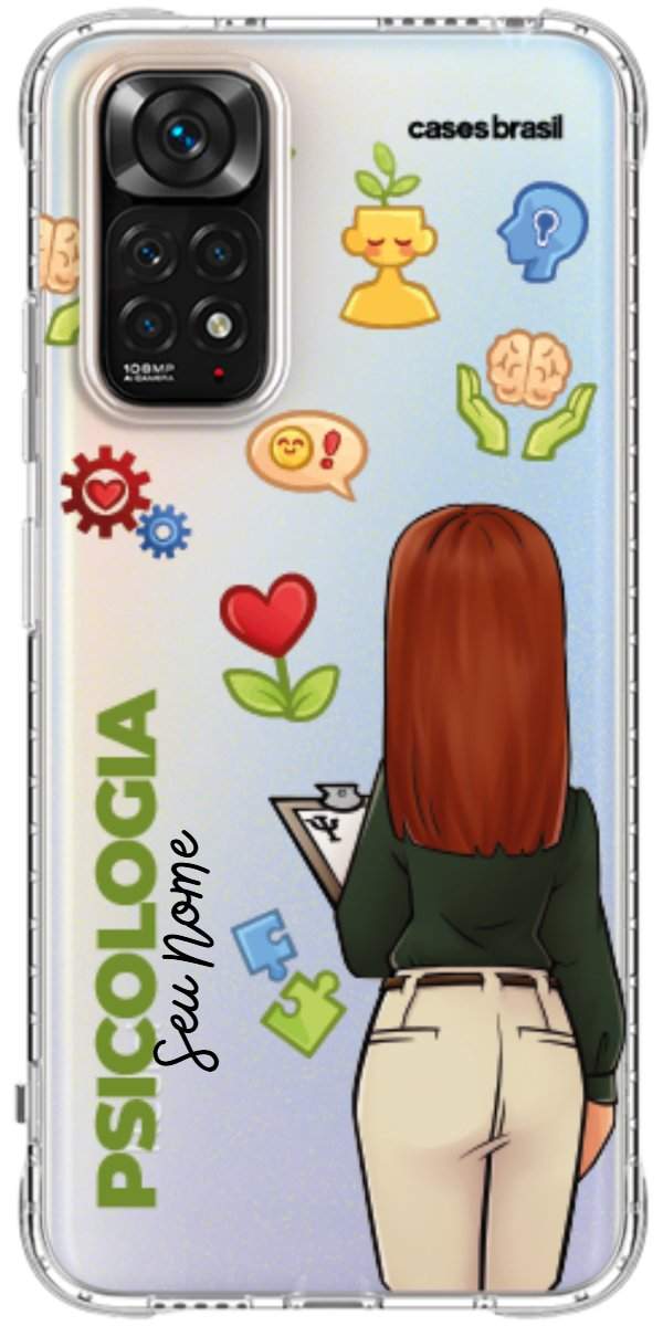 Capinha para Celular Psicologia - Boneca Profissão