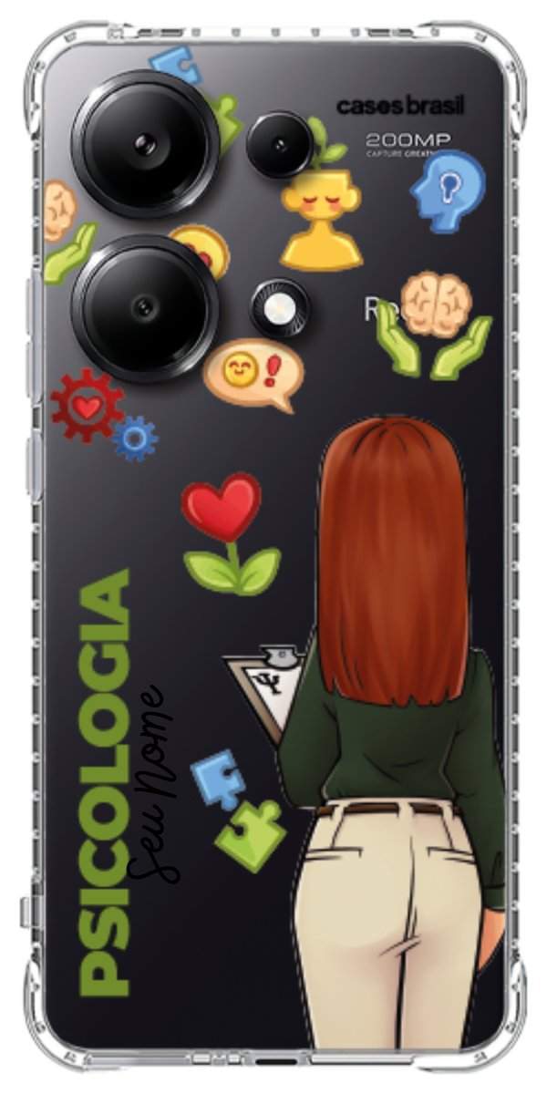 Capinha para Celular Psicologia - Boneca Profissão
