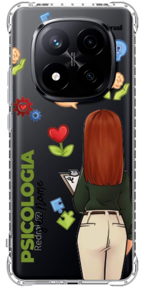 Capinha para Celular Psicologia - Boneca Profissão