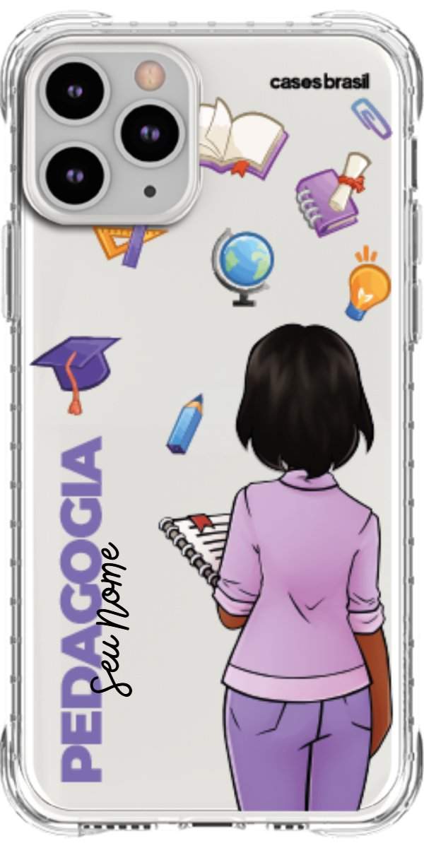 Capinha para Celular Pedagogia - Boneca Profissão