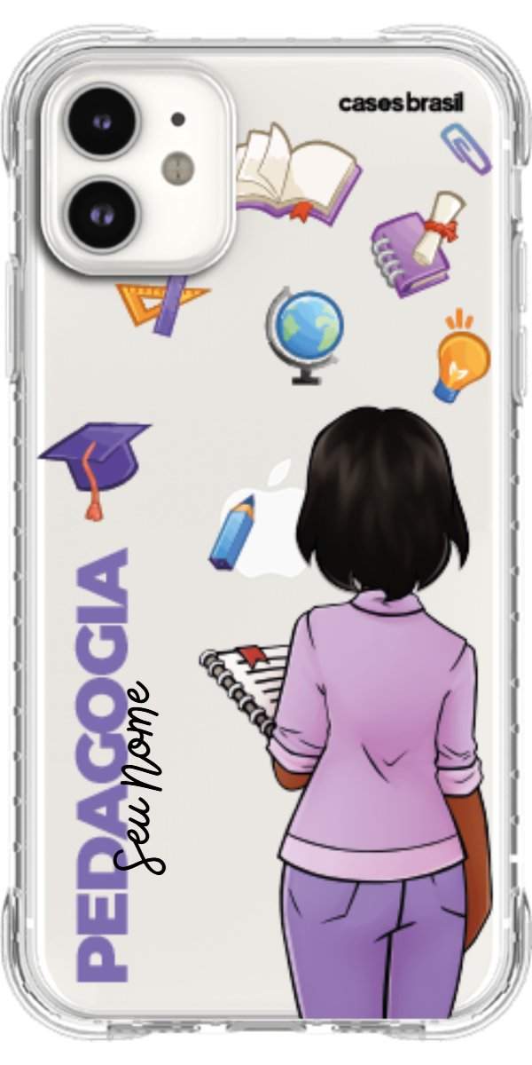 Capinha para Celular Pedagogia - Boneca Profissão