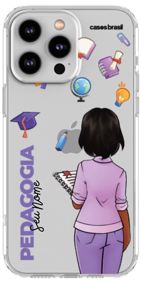 Capinha para Celular Pedagogia - Boneca Profissão