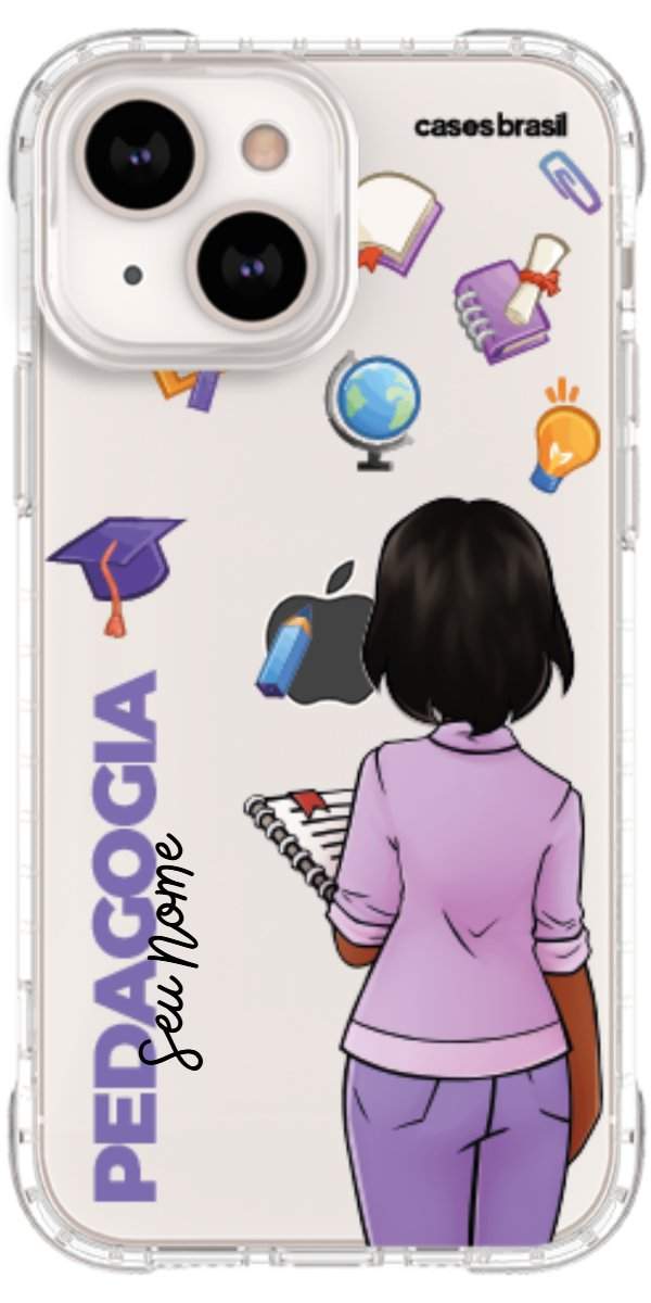 Capinha para Celular Pedagogia - Boneca Profissão