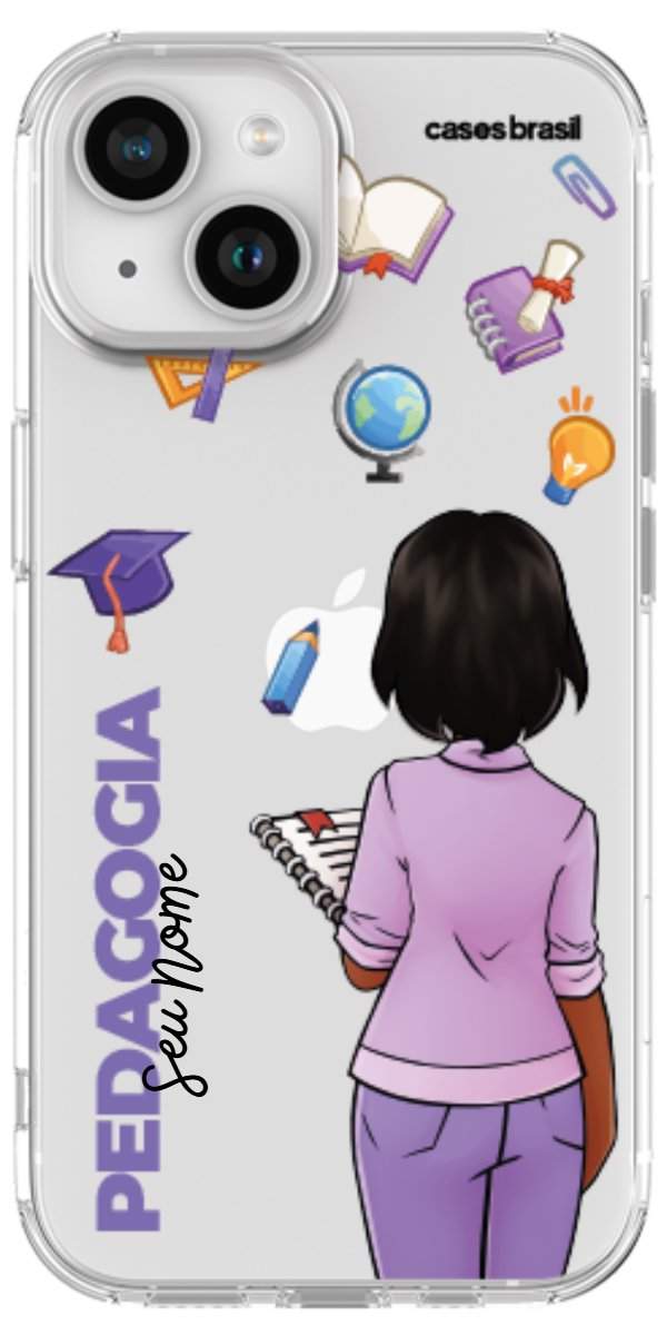 Capinha para Celular Pedagogia - Boneca Profissão