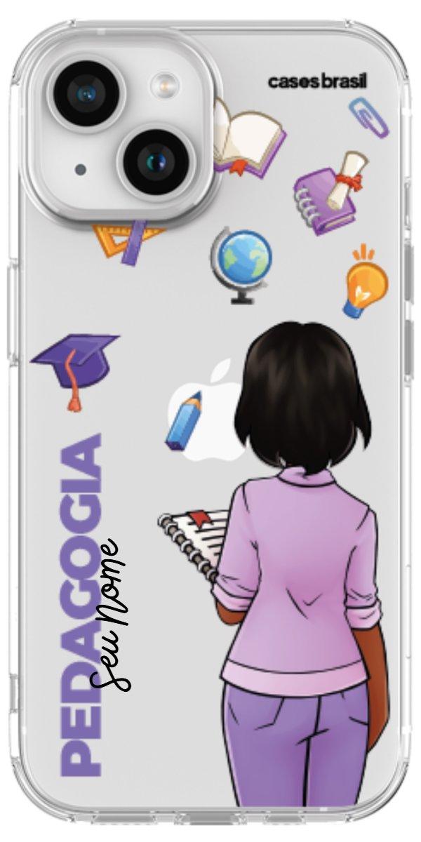 Capinha para Celular Pedagogia - Boneca Profissão