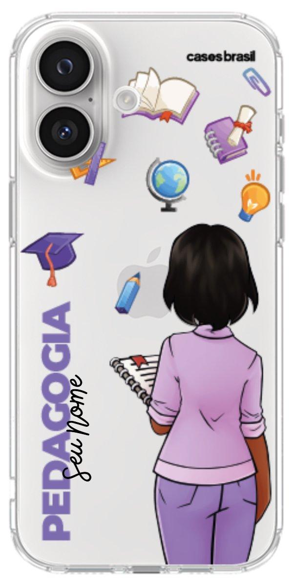 Capinha para Celular Pedagogia - Boneca Profissão