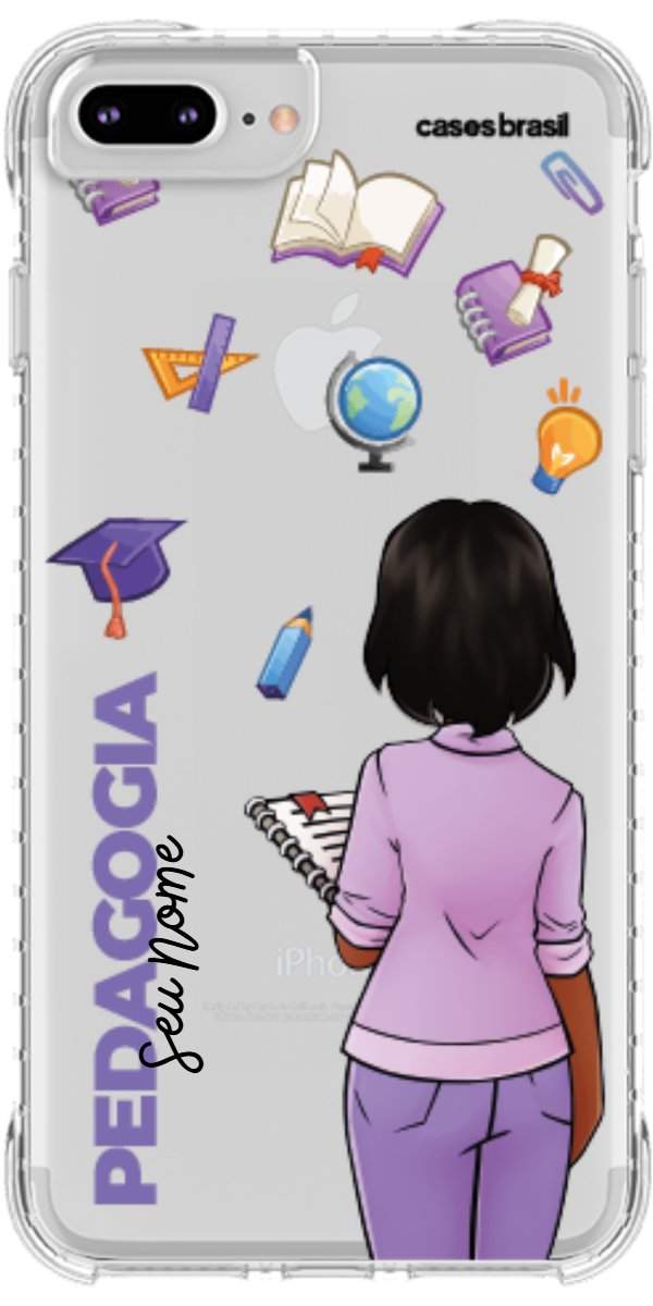 Capinha para Celular Pedagogia - Boneca Profissão