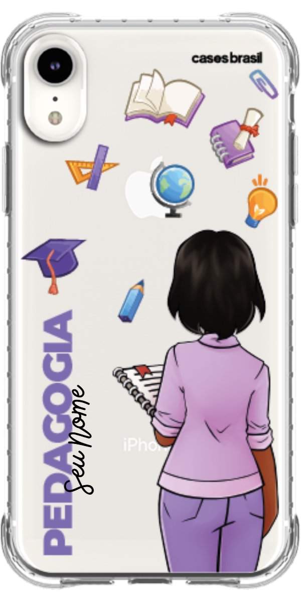 Capinha para Celular Pedagogia - Boneca Profissão