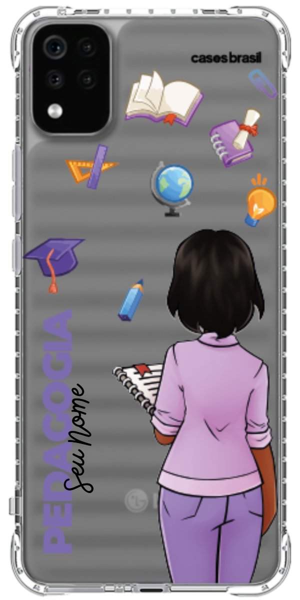 Capinha para Celular Pedagogia - Boneca Profissão