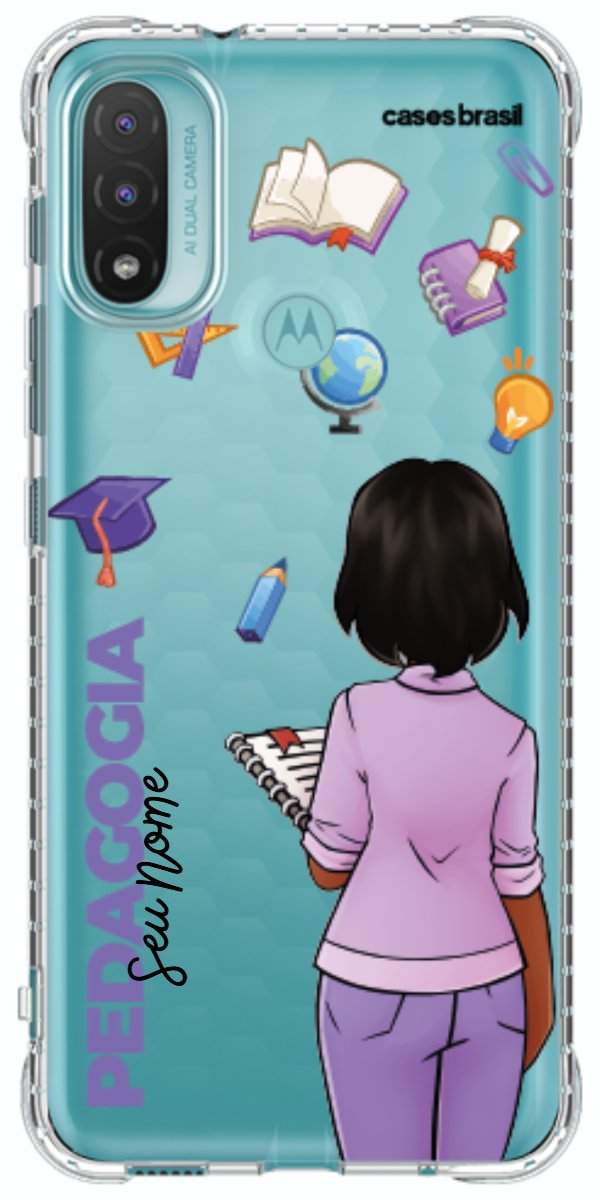 Capinha para Celular Pedagogia - Boneca Profissão