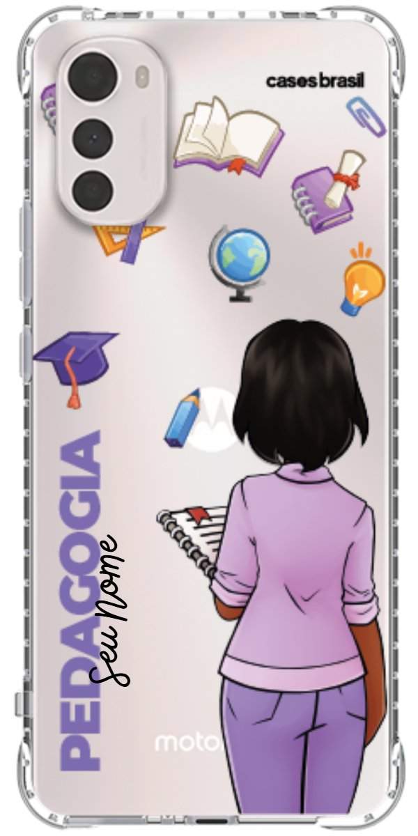 Capinha para Celular Pedagogia - Boneca Profissão