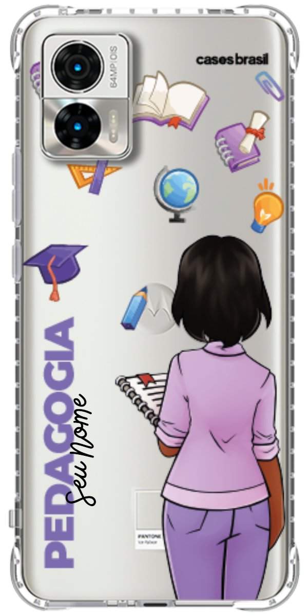 Capinha para Celular Pedagogia - Boneca Profissão