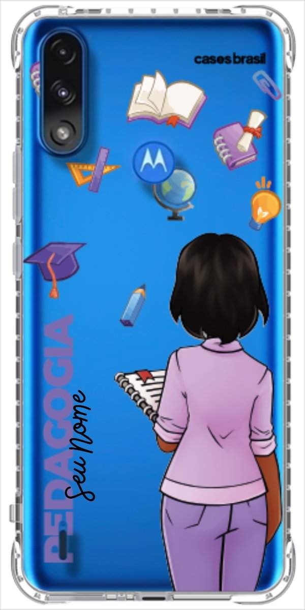 Capinha para Celular Pedagogia - Boneca Profissão