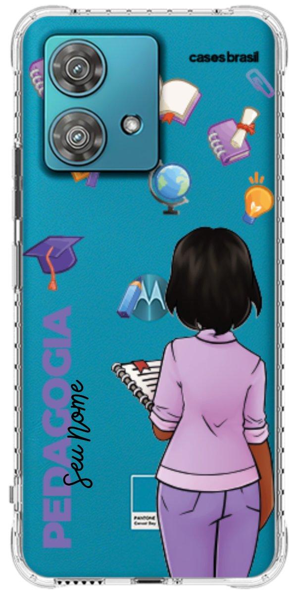 Capinha para Celular Pedagogia - Boneca Profissão