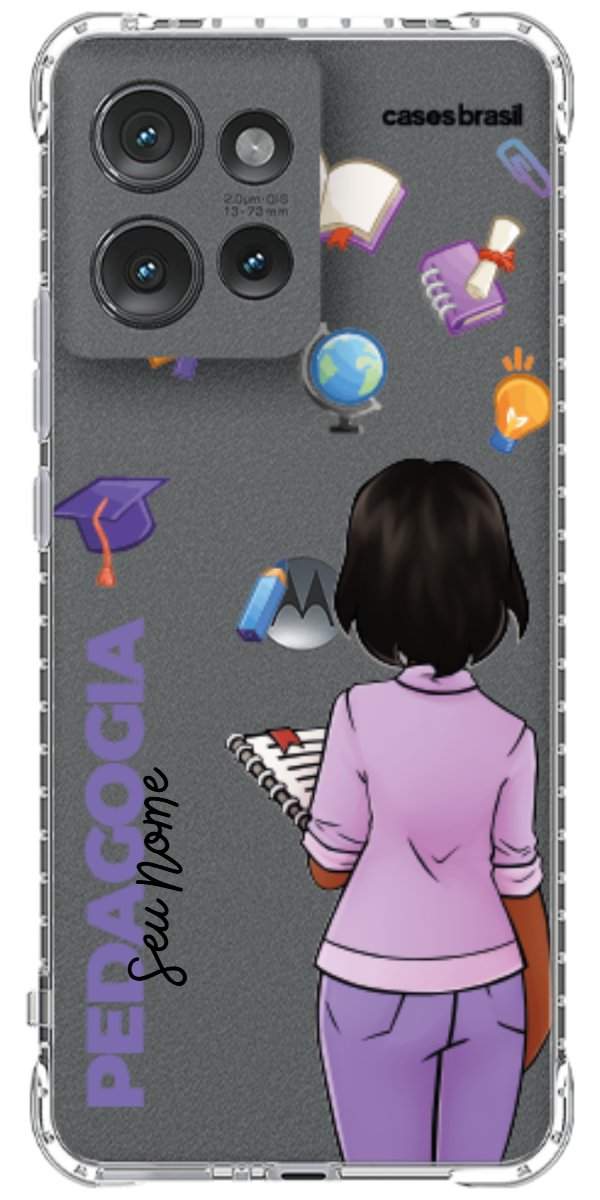 Capinha para Celular Pedagogia - Boneca Profissão