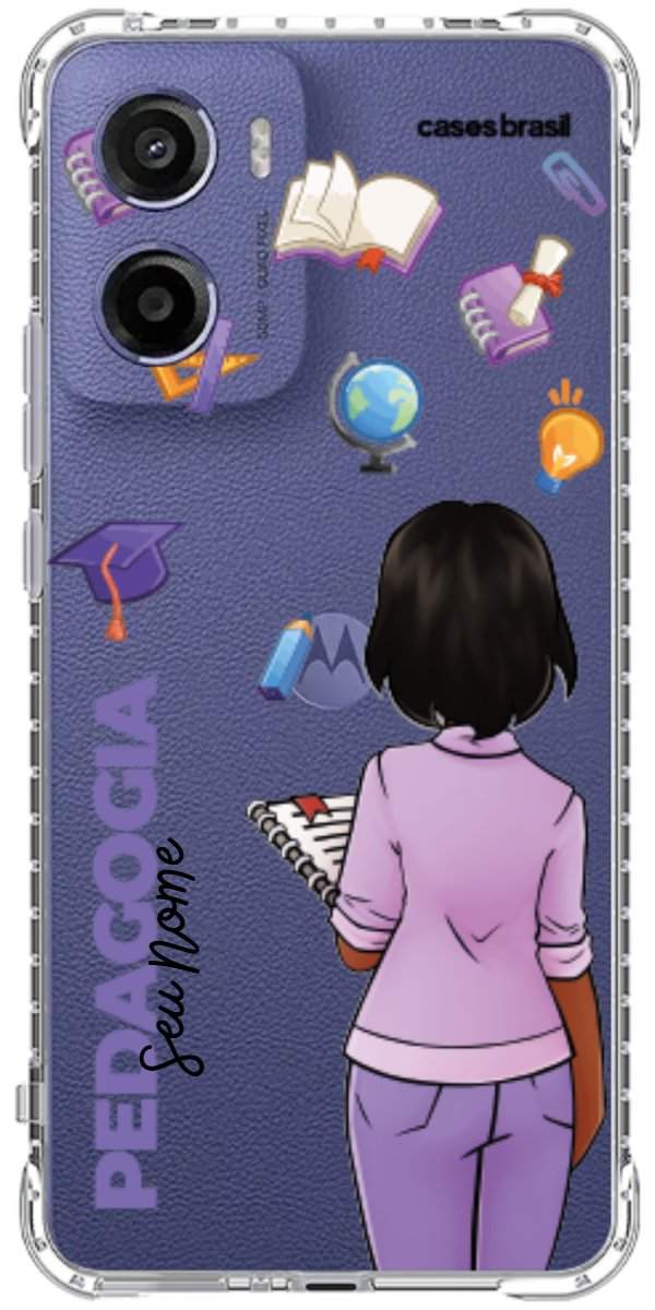 Capinha para Celular Pedagogia - Boneca Profissão