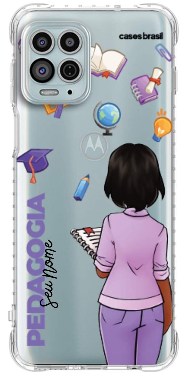 Capinha para Celular Pedagogia - Boneca Profissão