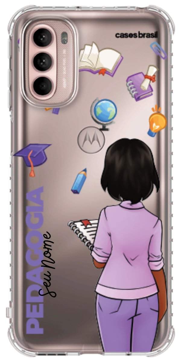 Capinha para Celular Pedagogia - Boneca Profissão