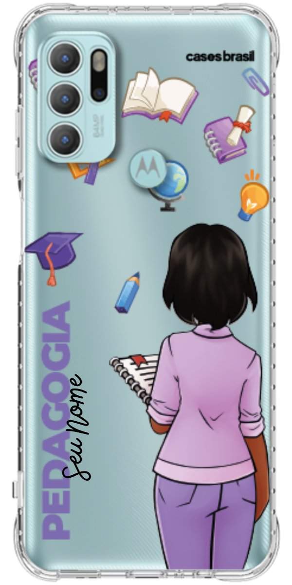 Capinha para Celular Pedagogia - Boneca Profissão