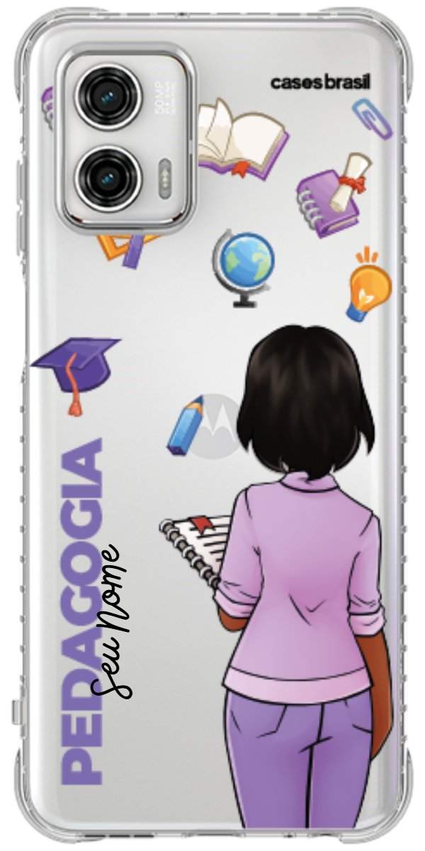 Capinha para Celular Pedagogia - Boneca Profissão