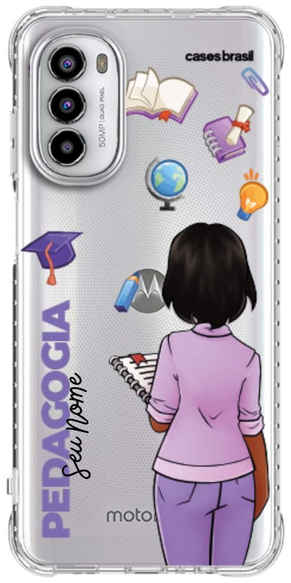 Capinha para Celular Pedagogia - Boneca Profissão