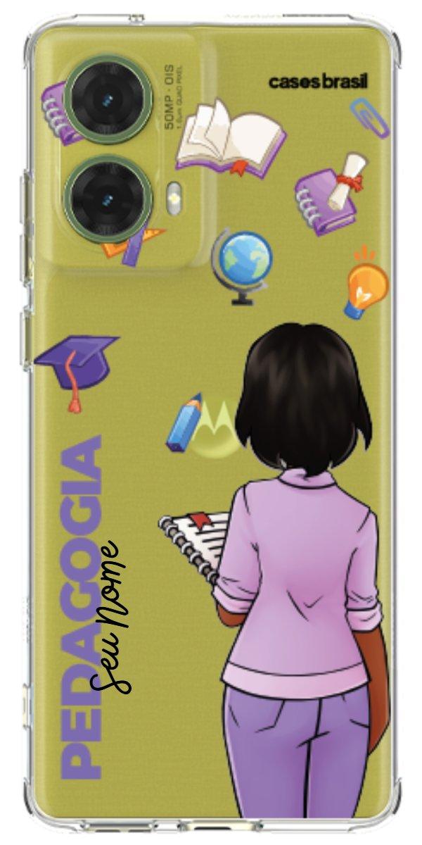 Capinha para Celular Pedagogia - Boneca Profissão