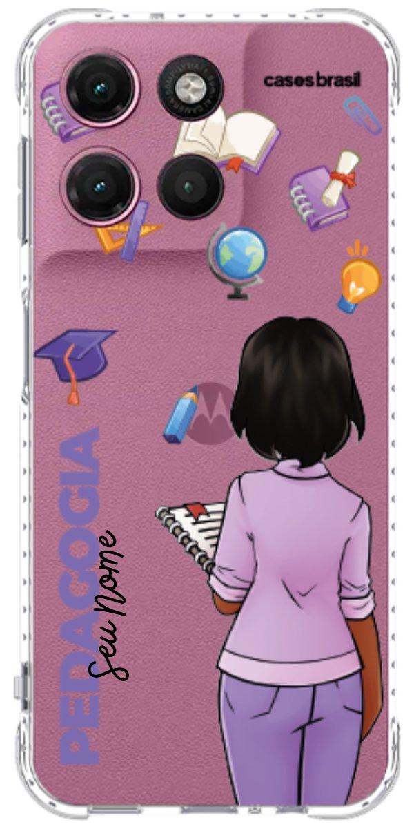 Capinha para Celular Pedagogia - Boneca Profissão