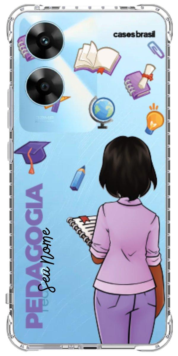 Capinha para Celular Pedagogia - Boneca Profissão