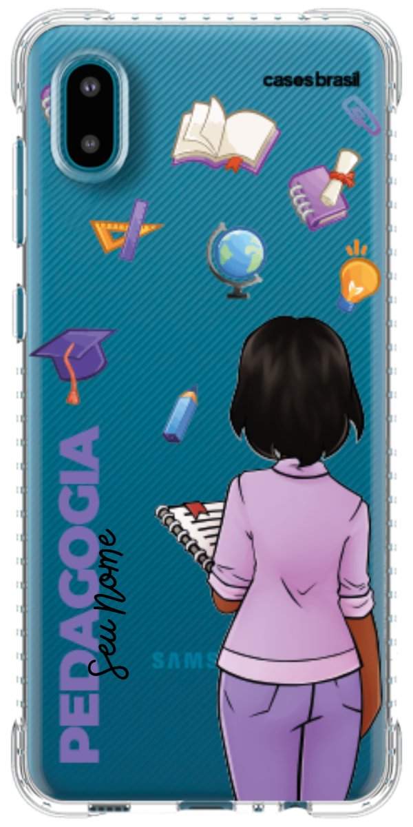 Capinha para Celular Pedagogia - Boneca Profissão