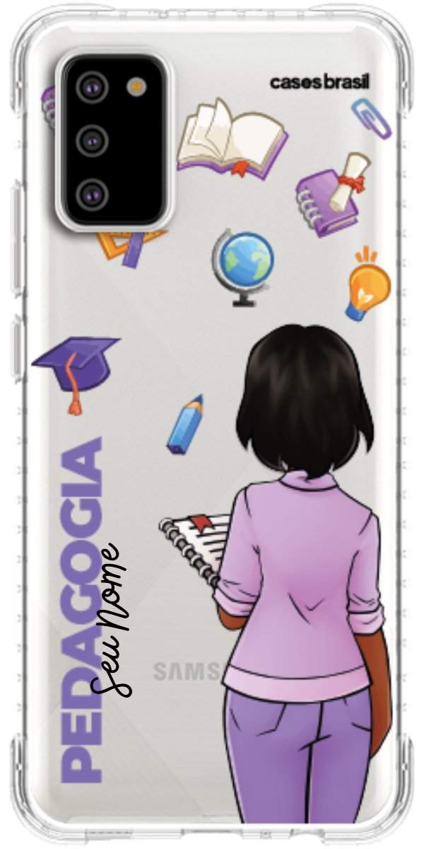 Capinha para Celular Pedagogia - Boneca Profissão