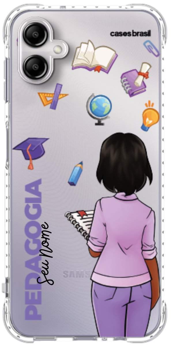 Capinha para Celular Pedagogia - Boneca Profissão