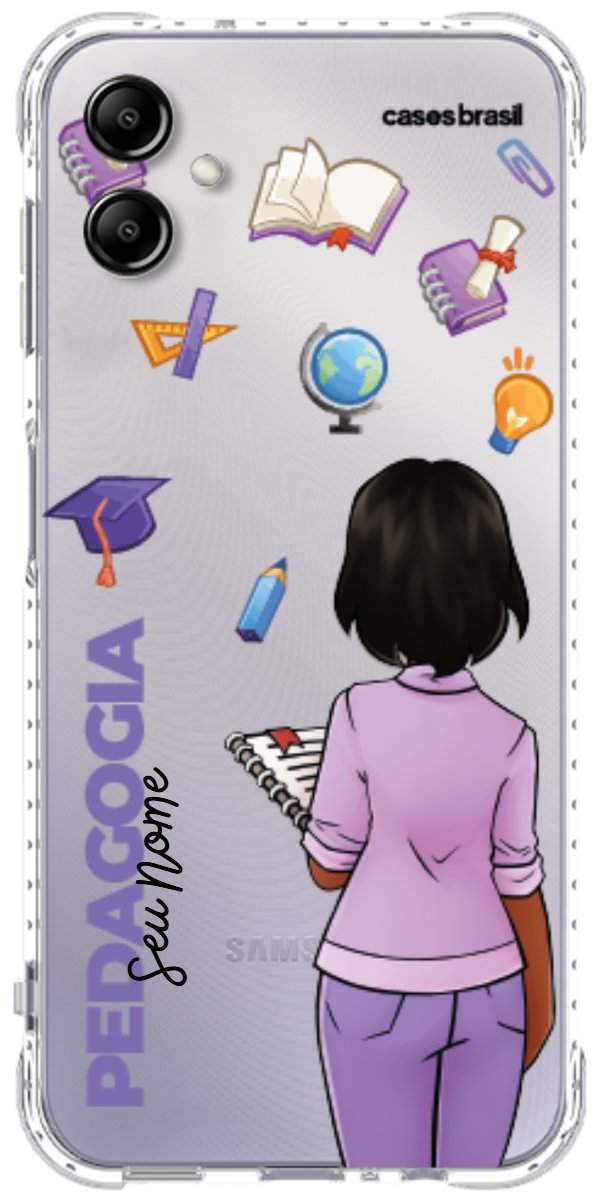Capinha para Celular Pedagogia - Boneca Profissão