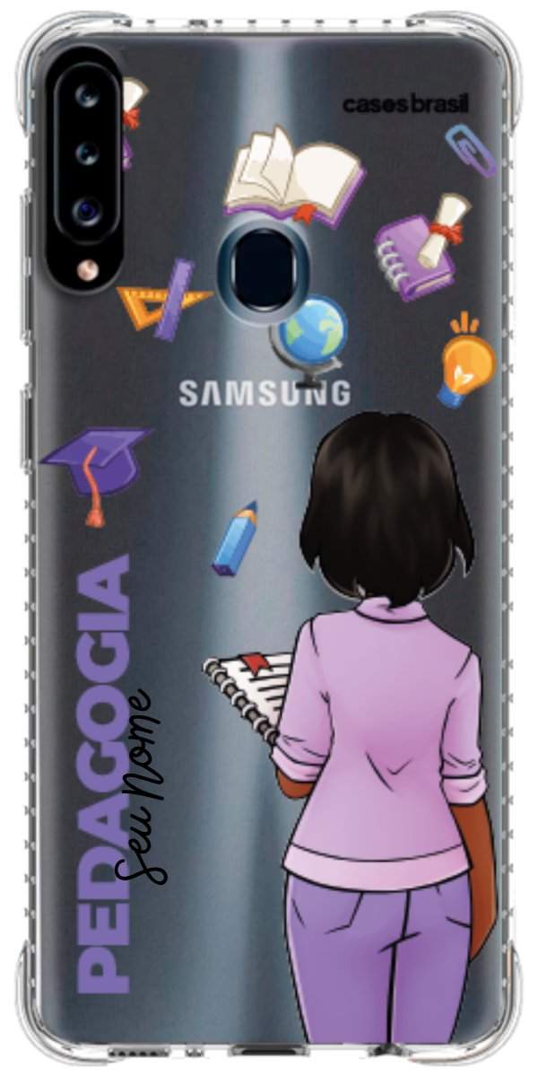 Capinha para Celular Pedagogia - Boneca Profissão