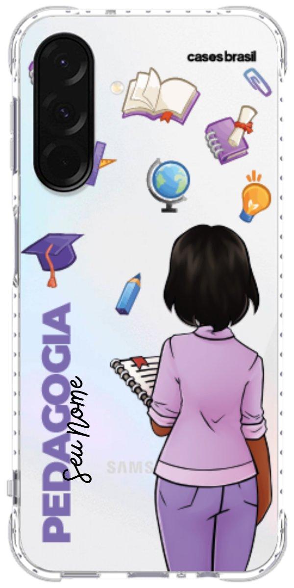 Capinha para Celular Pedagogia - Boneca Profissão