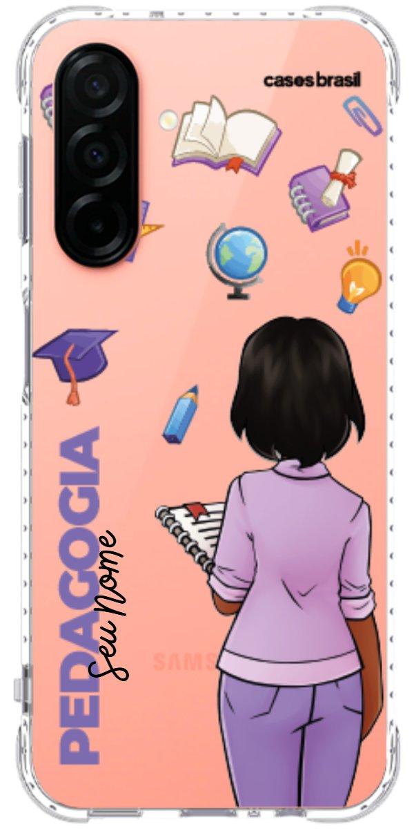 Capinha para Celular Pedagogia - Boneca Profissão