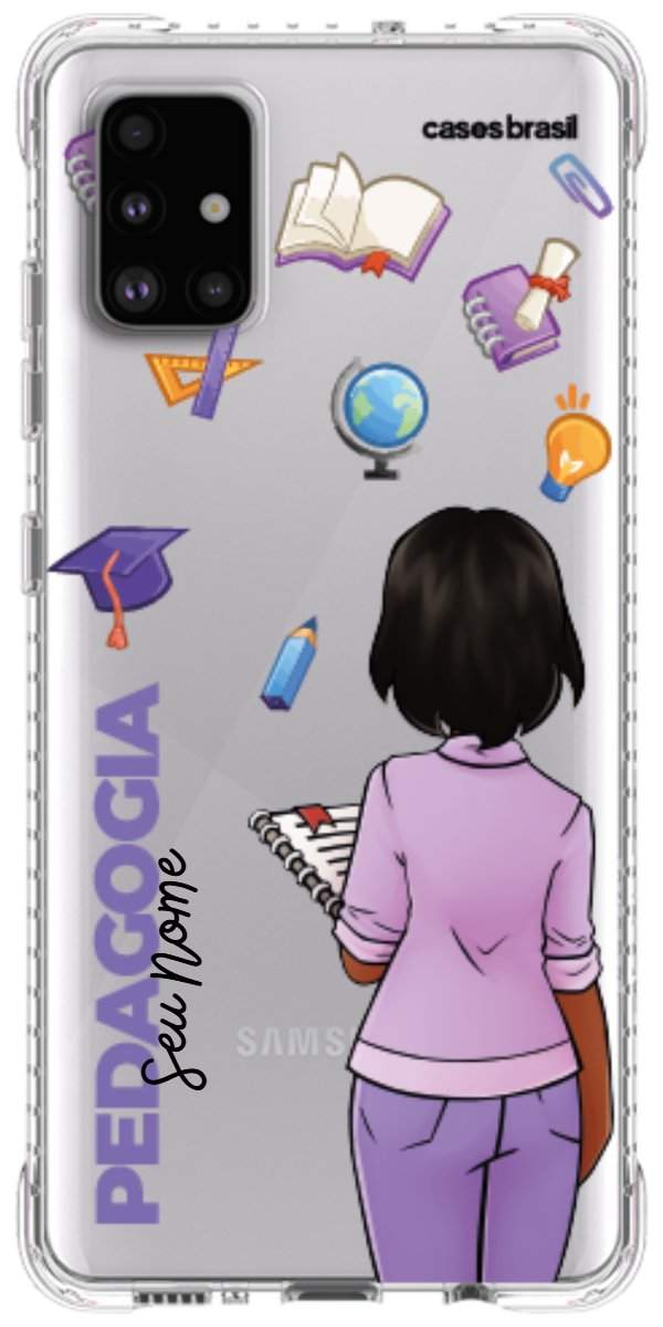 Capinha para Celular Pedagogia - Boneca Profissão