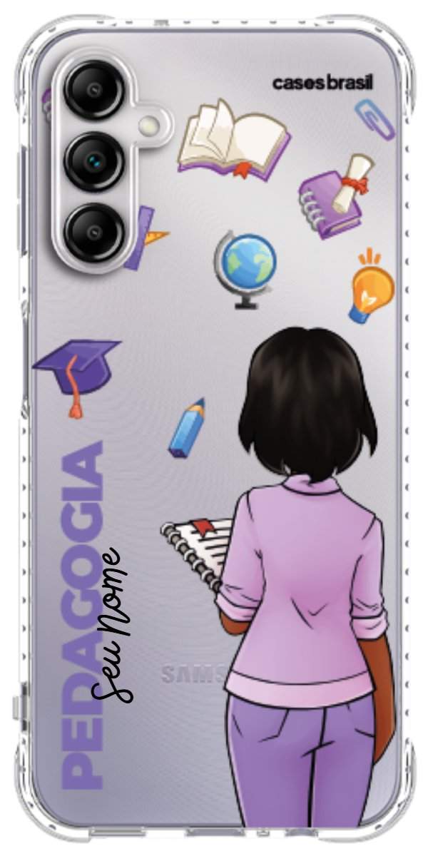 Capinha para Celular Pedagogia - Boneca Profissão